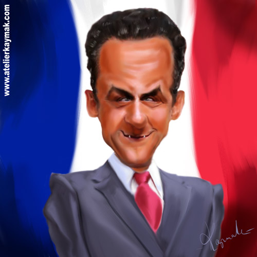 Nikolas Sarkozy
Keywords: Atelier Kaymak; Nuesret Kaymak; illustration ; illustrator; sketch artist; concept graphic; animator; digital artist; digital painting; commercial art; editorial art; narrative art; figureheads; mascots; storyboard; rough board; sequential art; line art;