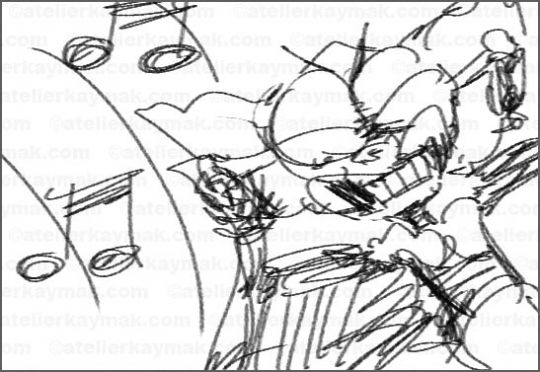 Keywords: Atelier Kaymak; Nuesret Kaymak; illustration ; illustrator; sketch artist; concept graphic; animator; digital artist; digital painting; commercial art; editorial art; narrative art; figureheads; mascots; storyboard; rough board; sequential art; line art;